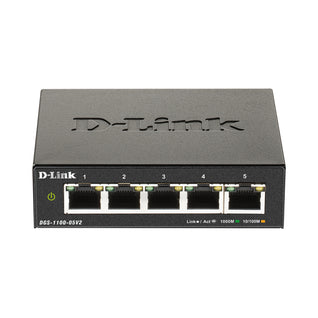 Commutateur Ethernet de bureau DGS-108 de D-Link à 8 ports Gigabit