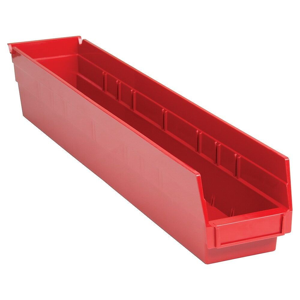 Image of Shelf Bins, Red, Bin Cup Per Bin, 13x CD036, 4x CB041, 12 Pack