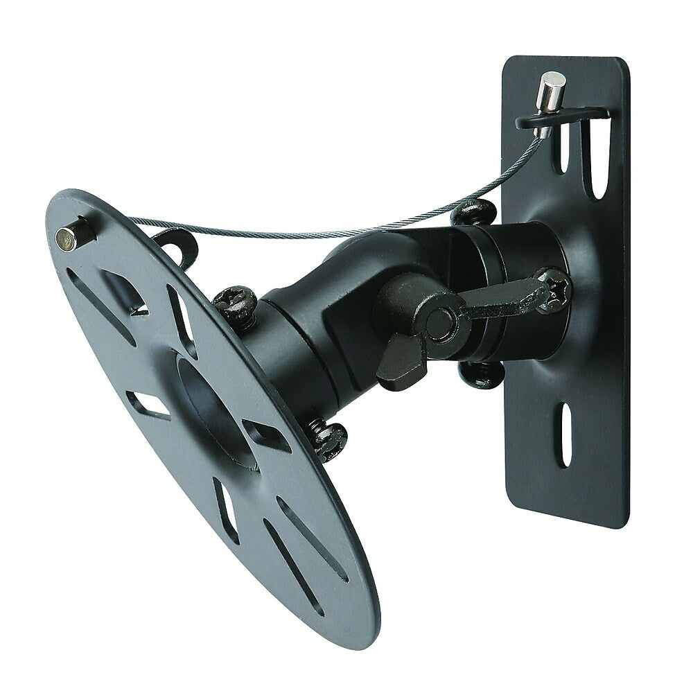 Image of TygerClaw Wall Mount for Speaker, 4.3" x 4.3" x 3.9", Black