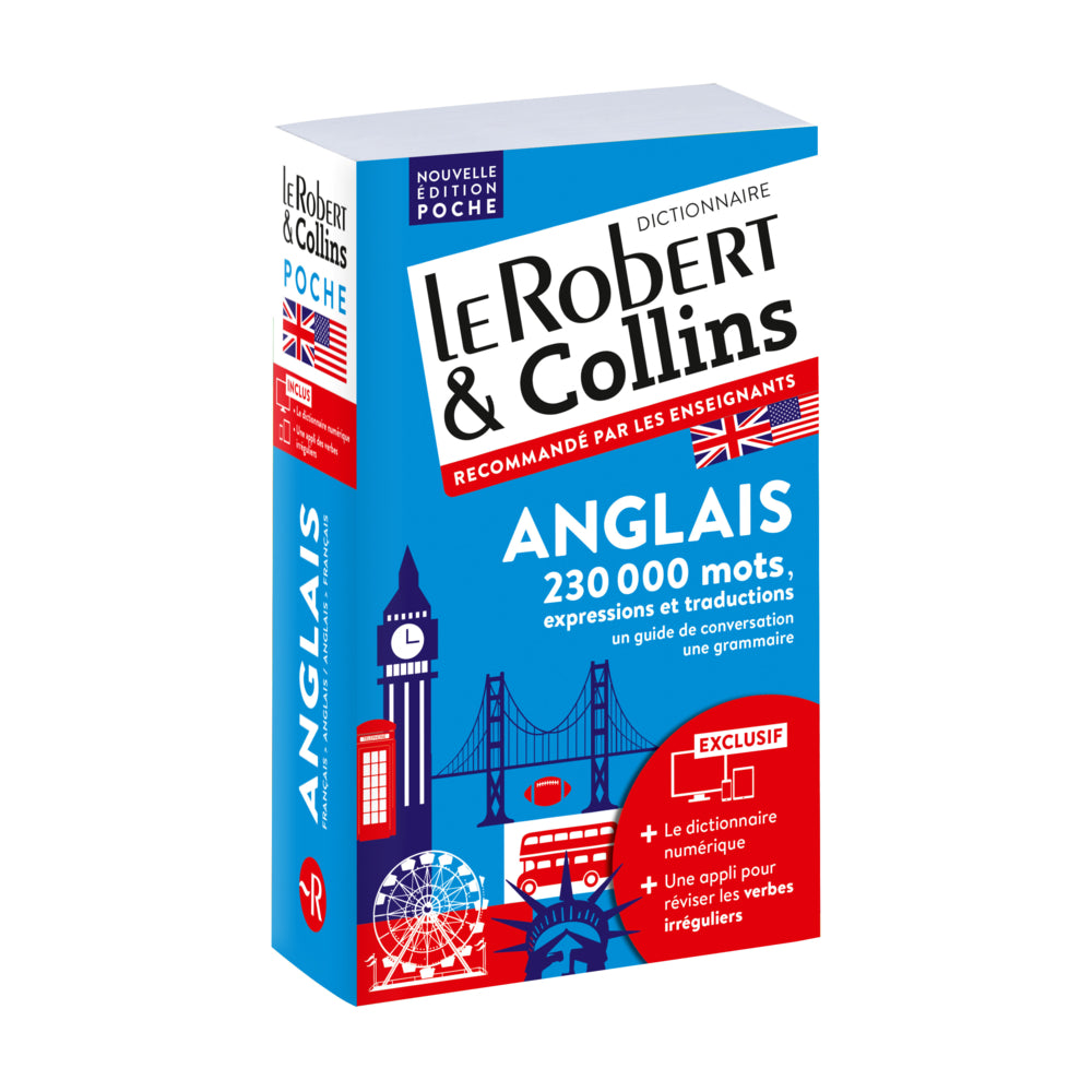Image of Le Robert & Collins Poche Anglais Dictionnaire, Multicolour