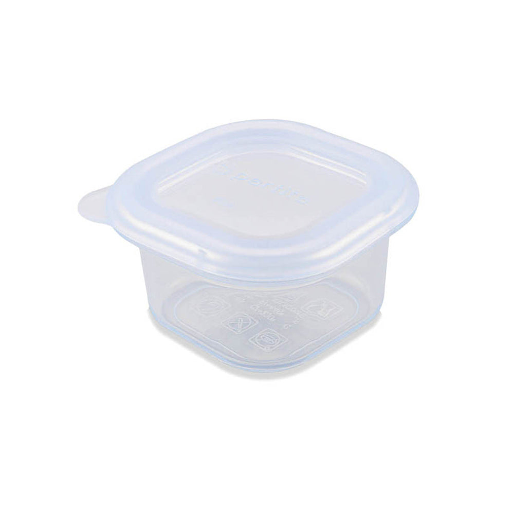 Image of Minimal Silicone Sauce Containers - Clear - 180ml - Set of 4