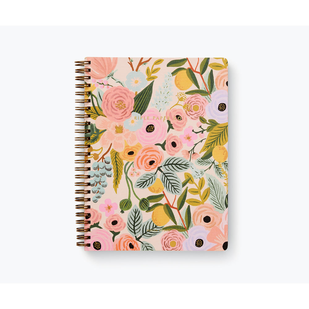 Image of Rifle Paper Co. Garden Party Spiral Notebook - 8.25" H x 6.25" W - 150 Pages