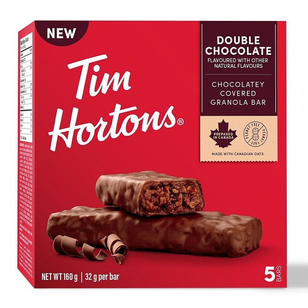 Image of Tim Hortons Granola Bar Double Chocolate - 30g - 5 Pack