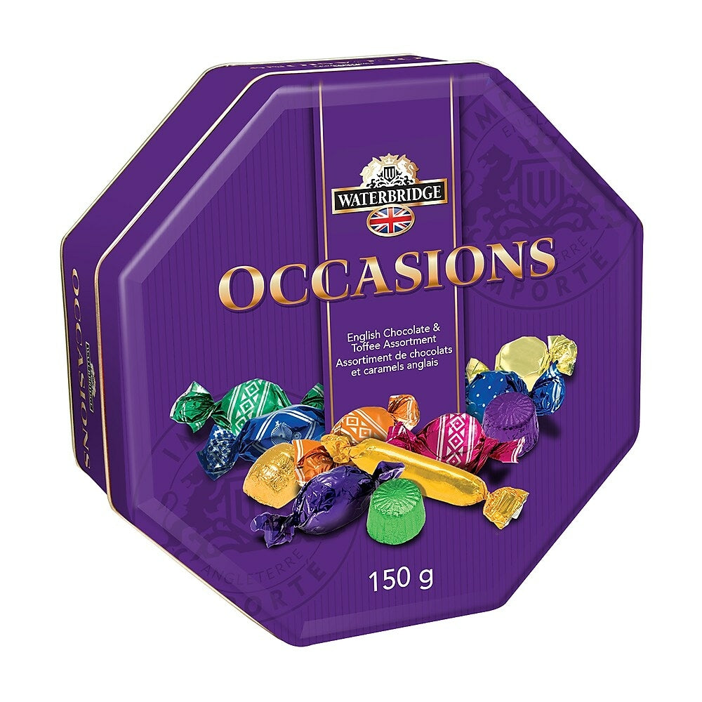 Image of Waterbridge Occasions Chocolate Toffee Tin - 150g