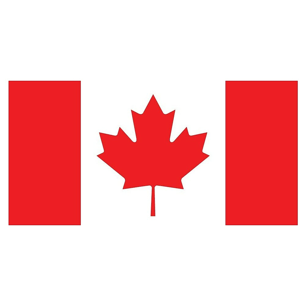 Image of International Triple Knit Poly Flag, Canada, 36" x 72"