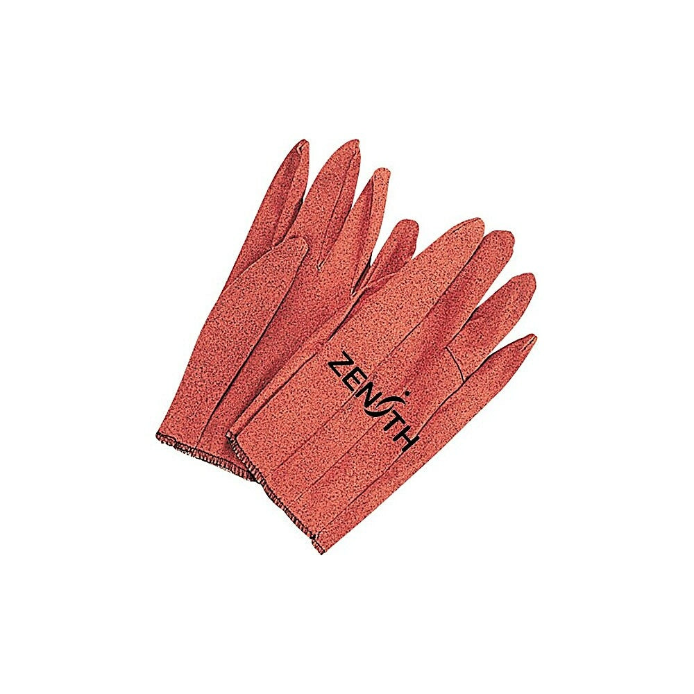 Image of Zenith Safety Impregnated Gloves, Ladies, Pvc Coating, Vinyl Shell, 48 Pack