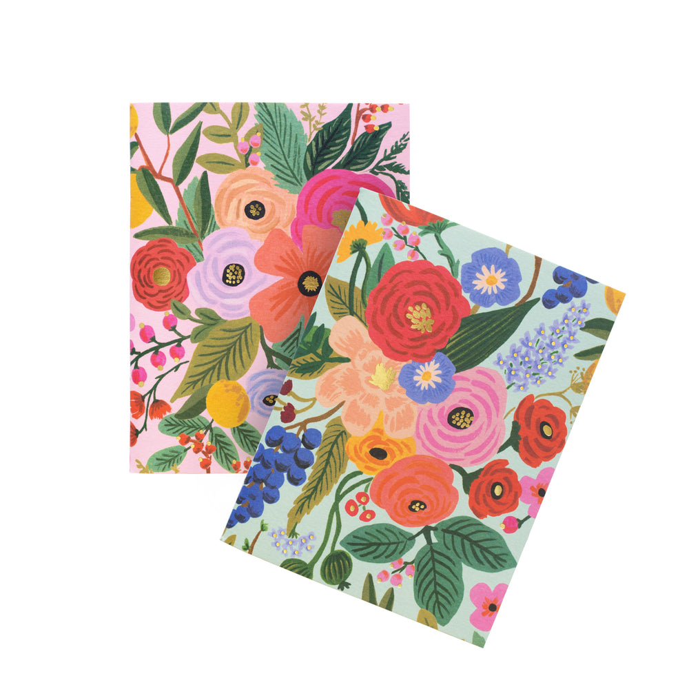 Image of Rifle Paper Co. Garden Party Pocket Notebooks - 5.5" H x 4.25" W - 64 Pages/Pack - 2 Pack
