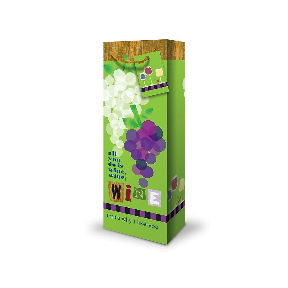 Image of Millbrook Studios Bottle Bags - Grapes - 12 Pack (47631)