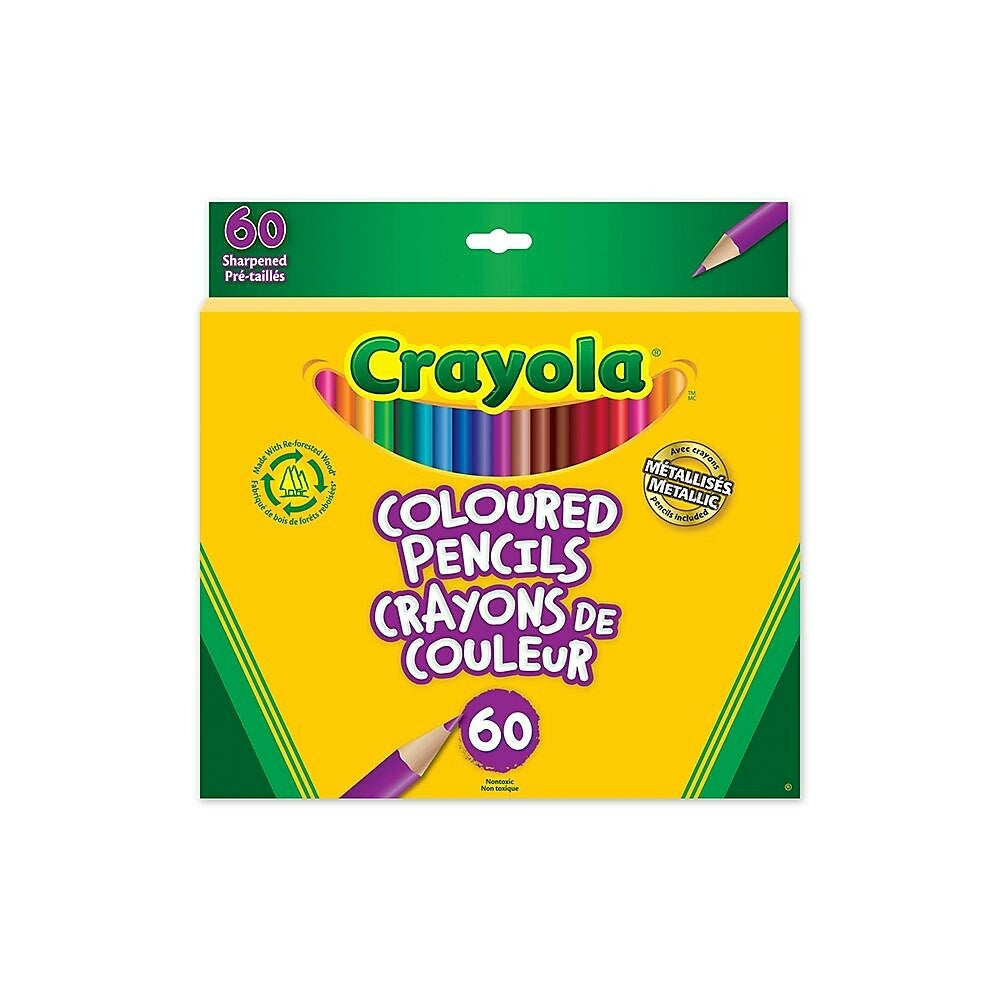 Image of Crayola Coloured Pencils - 60 Pack