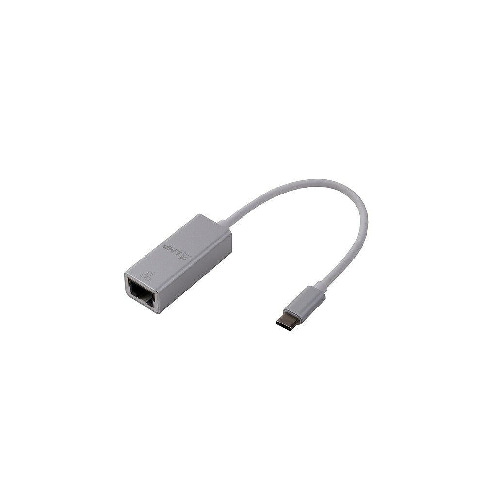 Image of LMP USB-C to Gigabit Ethernet Adapter, Silver (15995)
