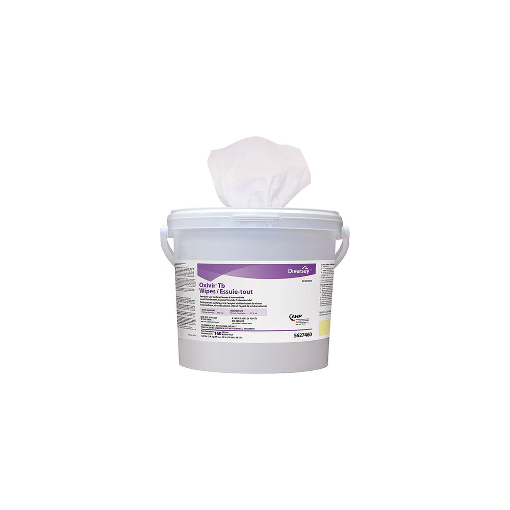 Image of Diversey Oxivir Tb Wipes - 11" x 12" Wipes - 160 Wipes, 160 Pack