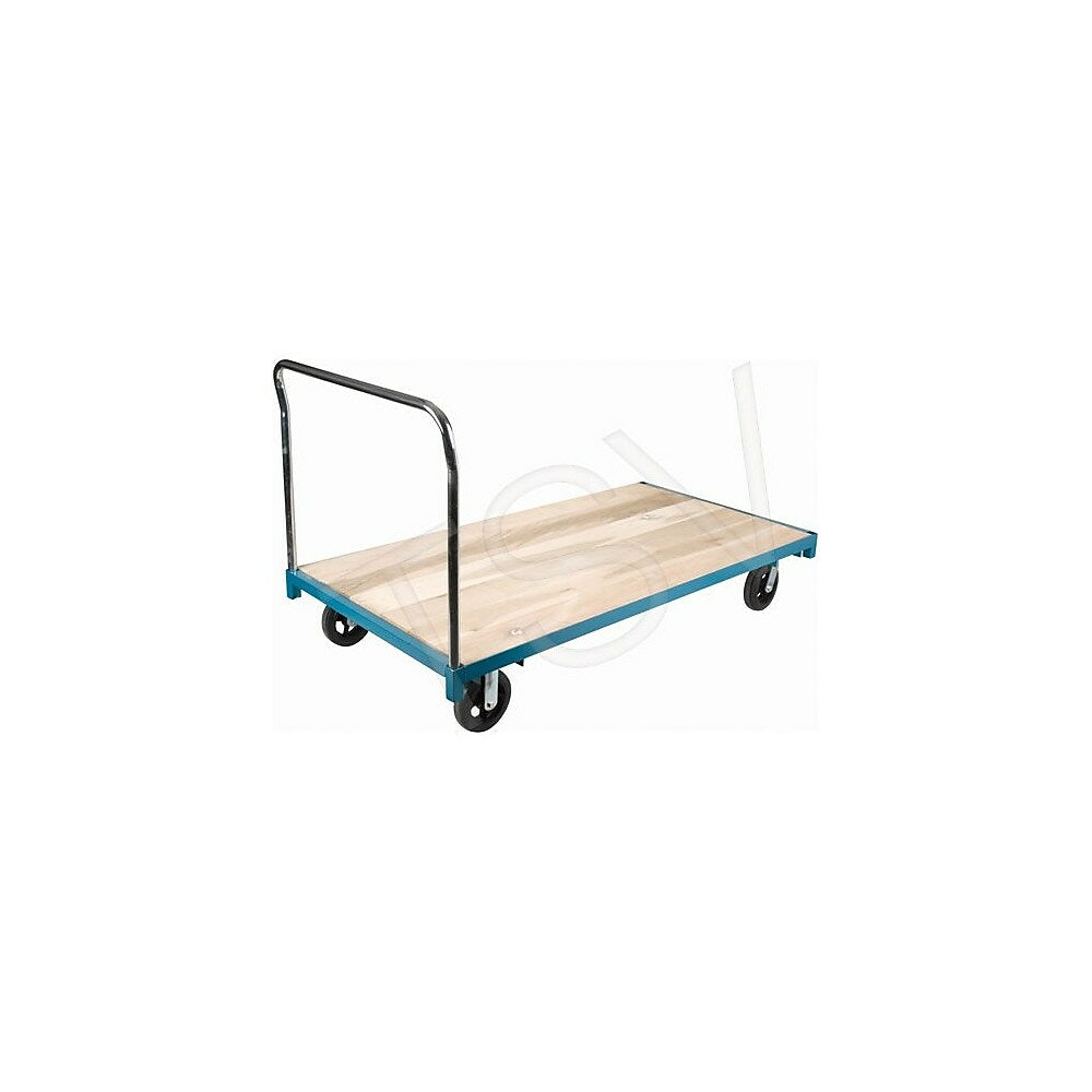 Image of Kleton Heavy-Duty Platform Truck, Deck Width: 36", Handle Height: 40", Deck: Wood Deck