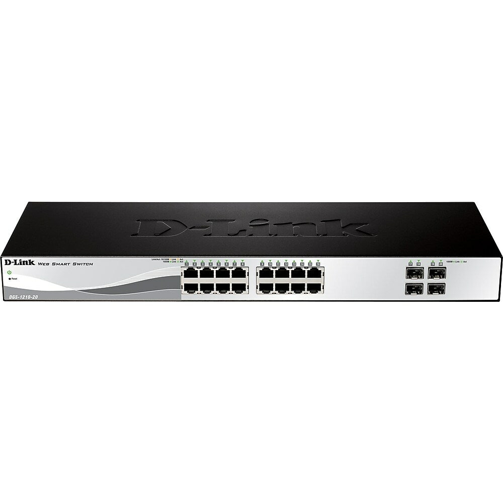 Image of D-Link DGS-1210-20 16-Port Gigabit Smart Switch w/ 4 SFP Ports