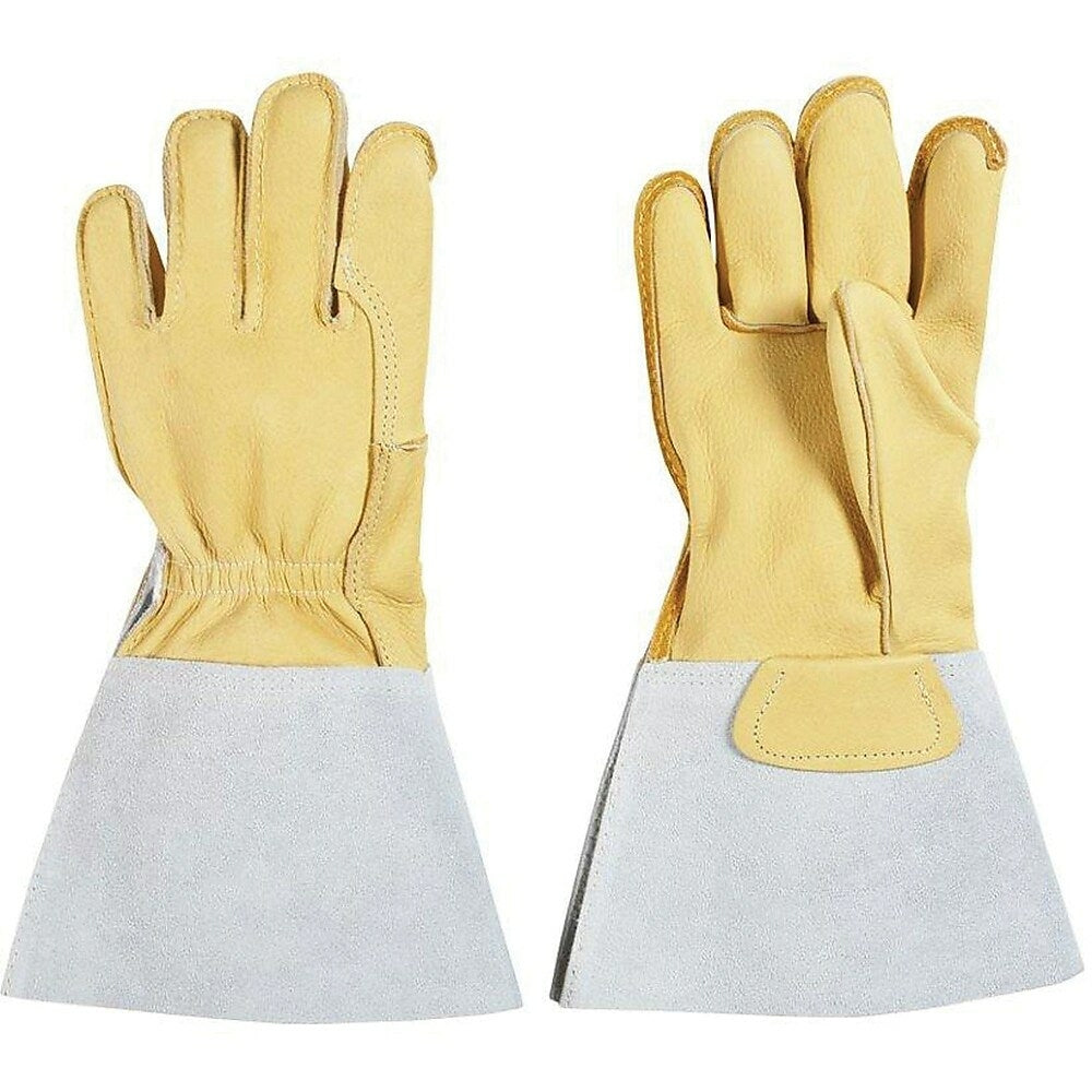 Image of Grain Cowhide Leather Gloves, SEE836, Leather, 2 Pack