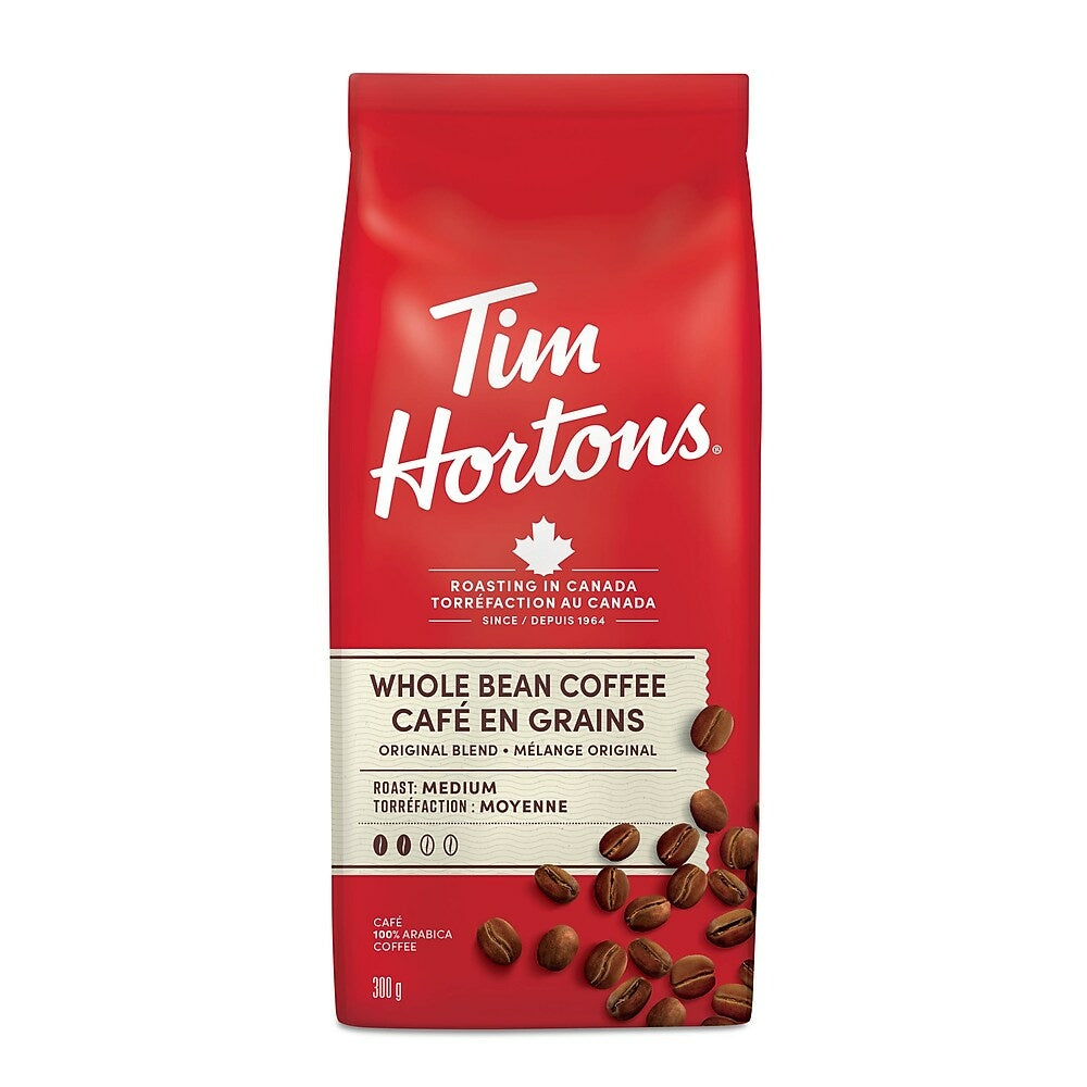 Image of Tim Hortons Whole Bean Blend Coffee - 300g