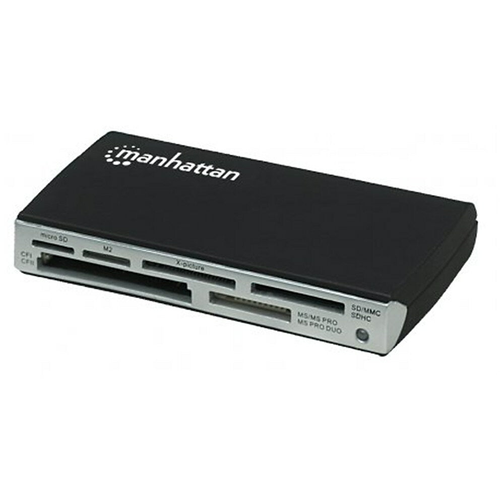 Image of Manhattan Hi-Speed USB 60-in-1 Multi-Card Reader