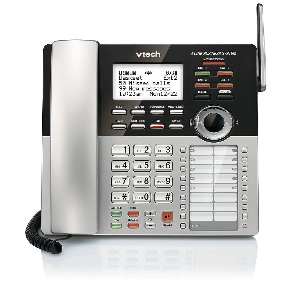 Image of Vtech CM18245 4-Line Corded Phone Accessory Deskset