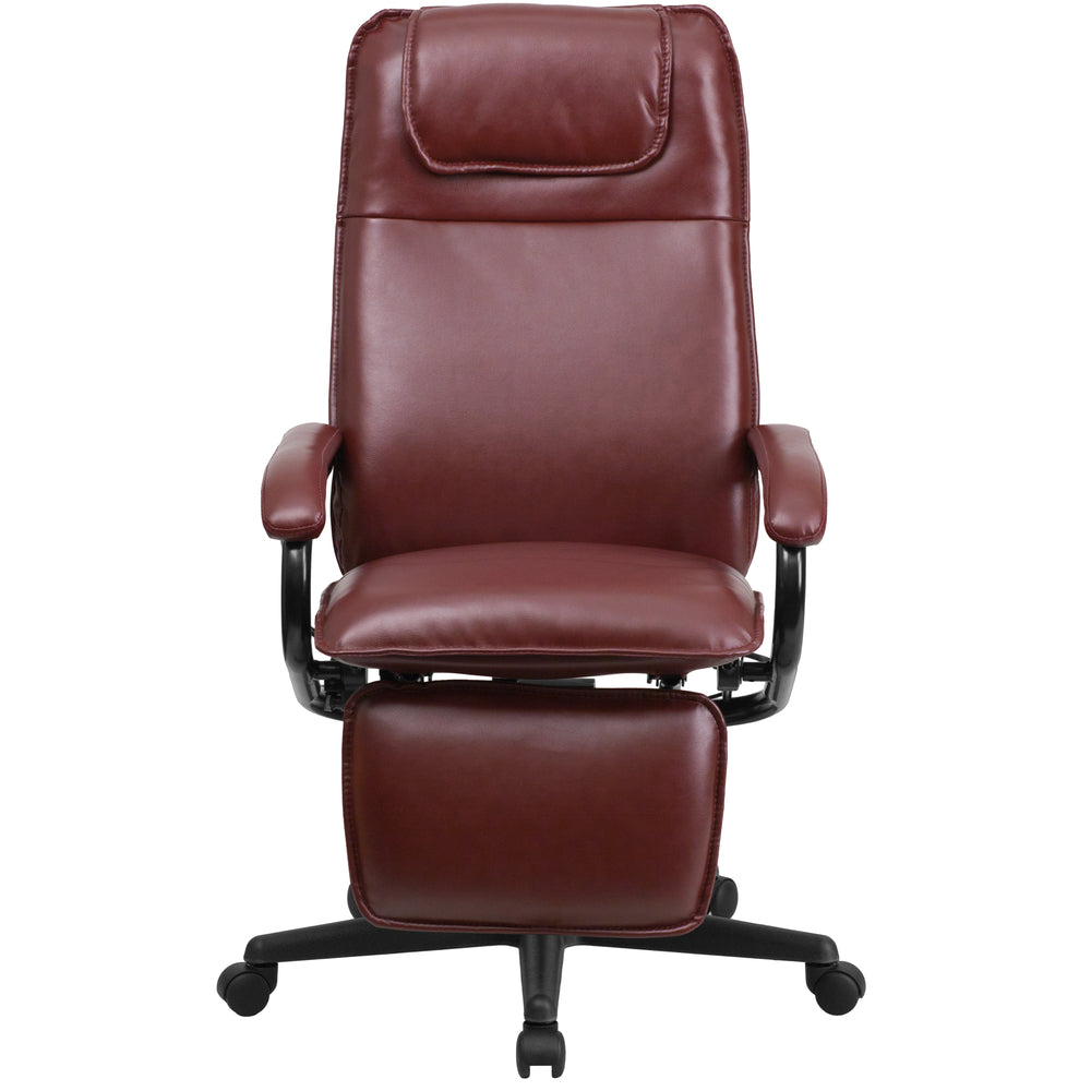 Image of Flash Furniture Red Fabric Swivel Ergonomic Task Office Chair