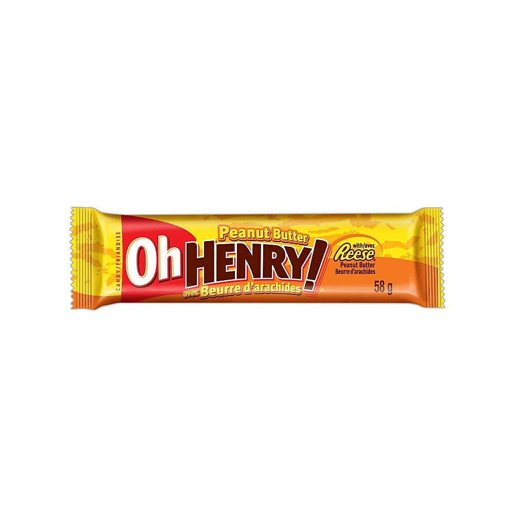 Image of Hershey O Henry Peanut Butter - 58-Gram Bar - 24 Pack