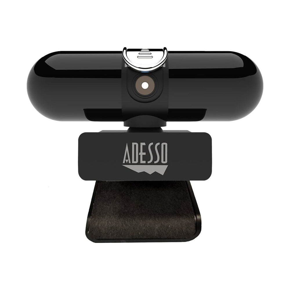 Image of Adesso CyberTrack H7 2K QUAD HD Webcam with Autofocus and Built-In Dual Microphones, Black