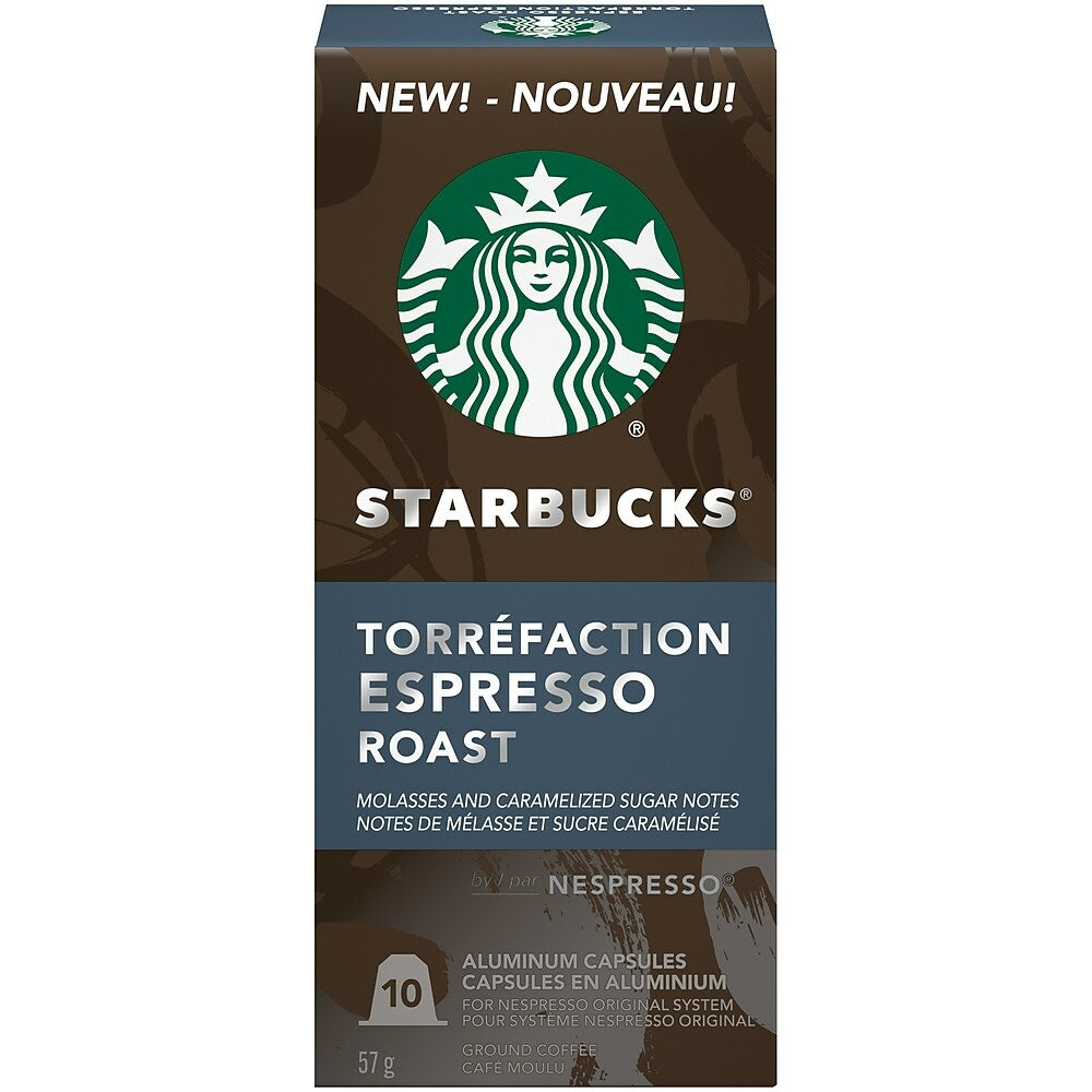 Image of Starbucks Nespresso Original System Espresso Capsules - 10 Pack