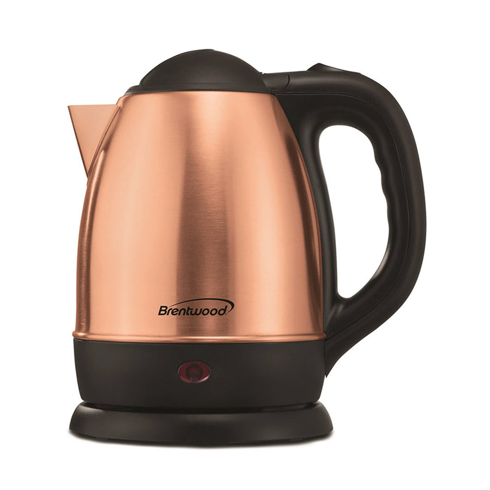 Image of Brentwood Cordless Kettle - 1.2L - Stainless Steel/ Rose Gold