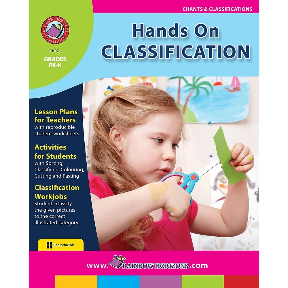 Image of eBook: Hands On Classification (PDF version - 1-User Download) - ISBN 978-1-55319-228-2 - Grade Pre-K