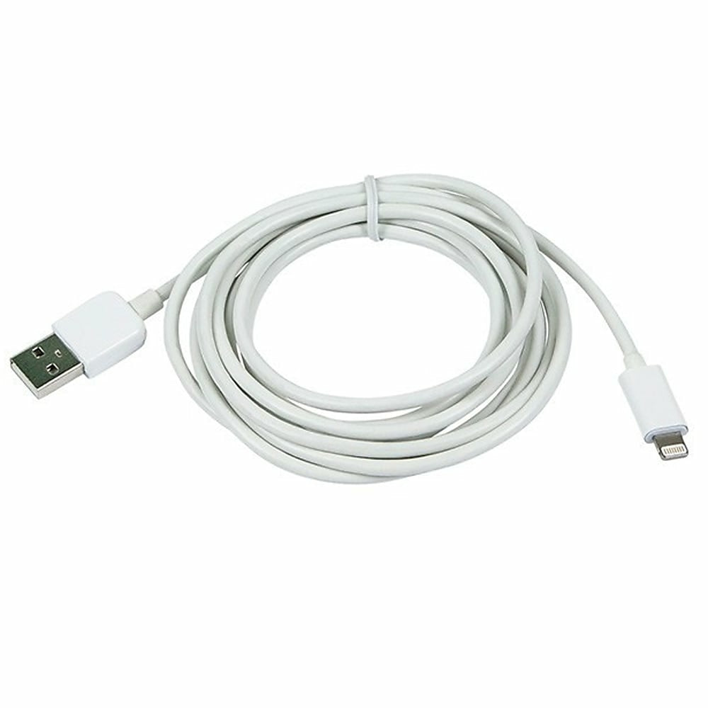 Image of Exian Lightning USB Thick Cable, 1 Meter, White