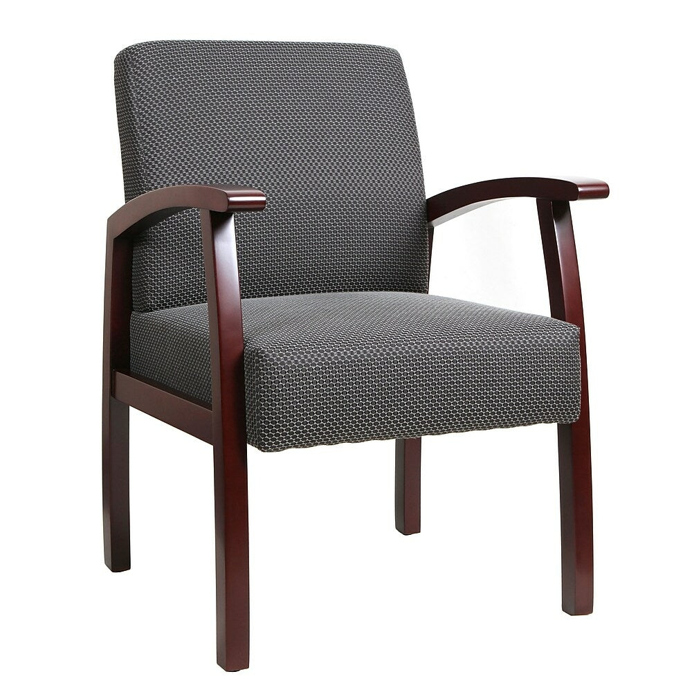 Image of TygerClaw Mid Back Fabric Guest Chair (TYFC2320), Grey