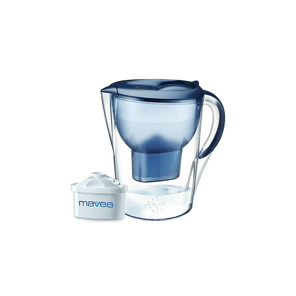 Image of Aquavero 14-Cup Water Filtration Pitcher - Aspen Blue