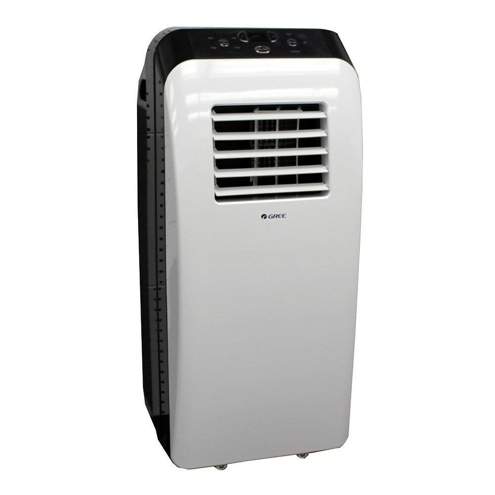 Image of Gree 10000 BTU Portable Air Conditioner, 13" x 30.3" x 13", White/Black