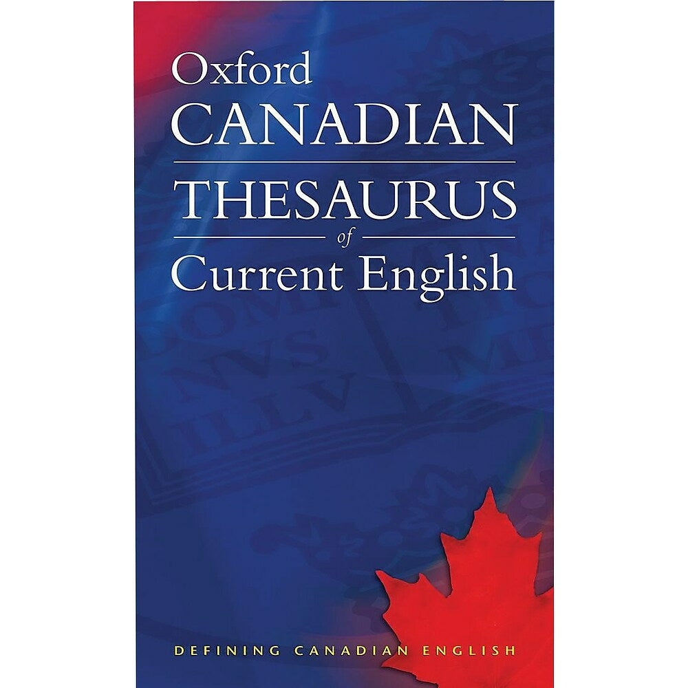 Image of Oxford Canadian Thesaurus Of Current English