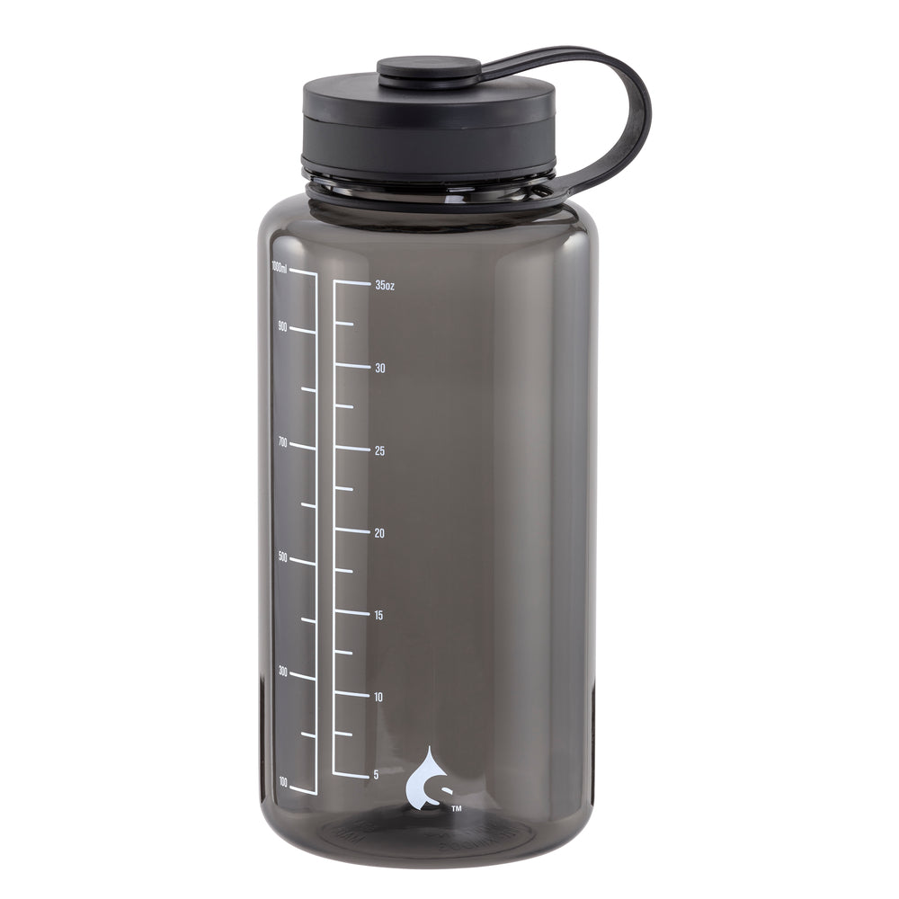 Image of Sully Tritan Water Bottle - 1100mL - Charcoal, Black