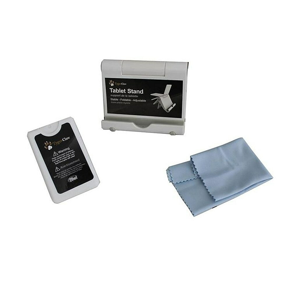 Image of TygerClaw Cleaner Kit, 8" x 7" x 1", Grey