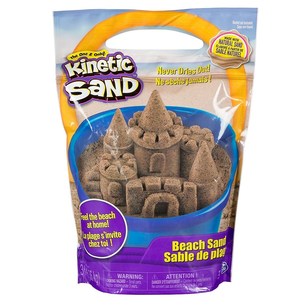 Image of Kinetic Sand Beach, 3 lbs., Nature Brown