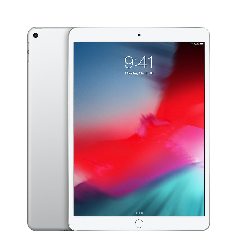 Image of Apple iPad Air 10.5" Retina Display, Wi-Fi, A12 Bionic Chip, 64 GB, iOS 12, Silver, Grey