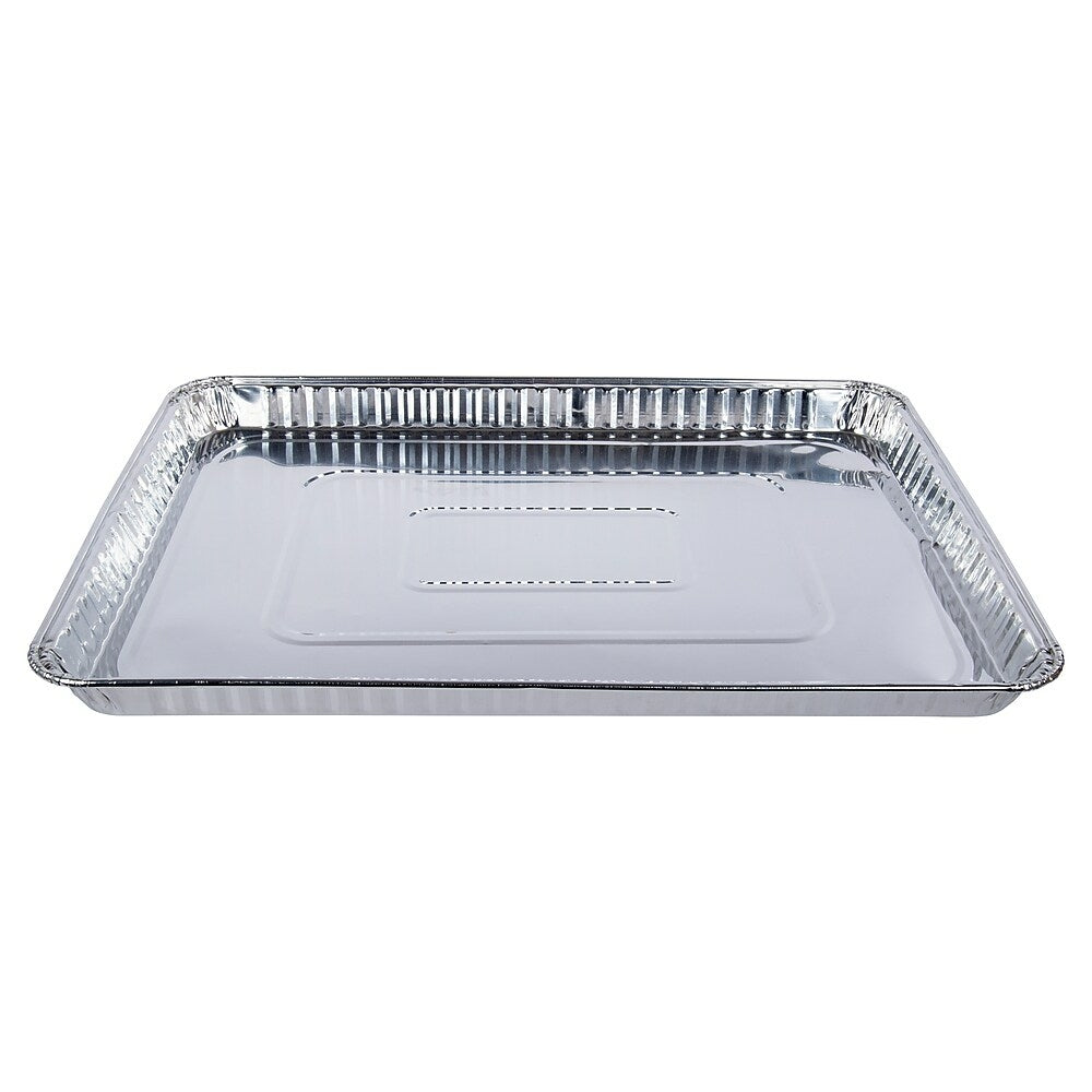 Image of Luciano Aluminum Foil Cookie Tray, 17.75 x 12.75 inches, Silver, 50 Pieces