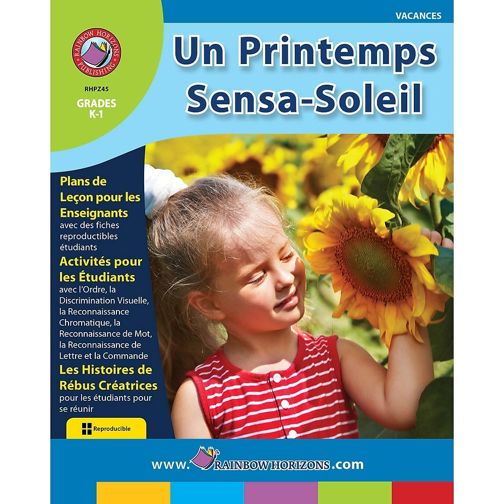 Image of eBook: Un Printemps Sensa-Soleil (PDF version - 1-User Download) - ISBN 978-1-55319-271-8 - Grade K - 1