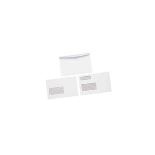 Carte et enveloppe, blanc cassé, dimension carte 12x17,7 cm, dimension  enveloppes 18,x12,5 cm, 230 gr, 5 set/ 1 Pq. 