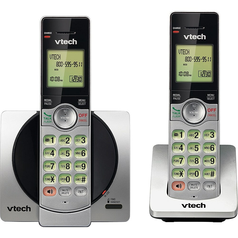 Image of Vtech CS6919-2 2-Handset Cordless Phone with Caller ID/Call Waiting