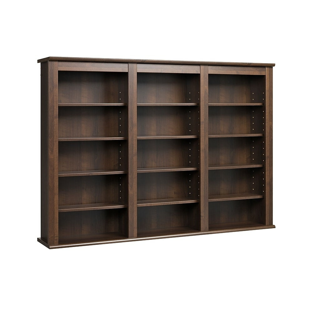 Image of Prepac Triple Wall Mounted Storage - Espresso