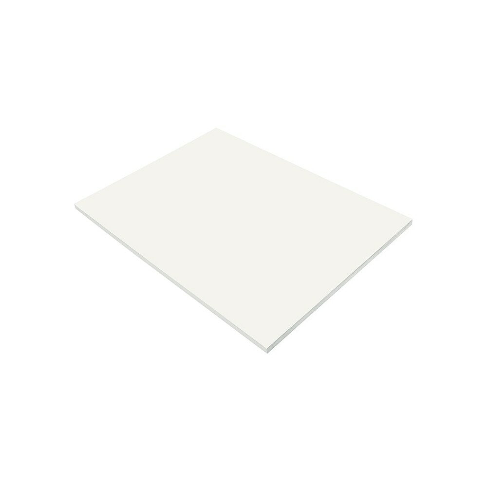Image of Pacon Construction Paper - 18" x 24" - White - 50 Sheets (9217)