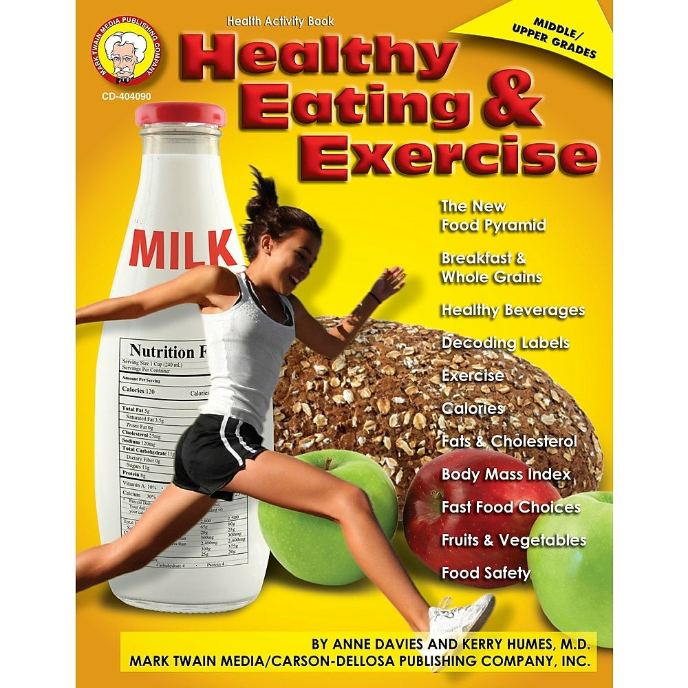 Image of eBook: Mark Twain 404090-EB Healthy Eating and Exercise - Grade 6 - 12