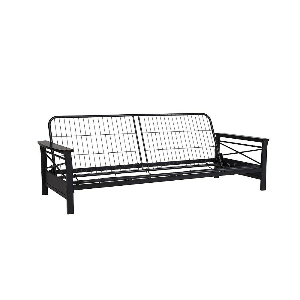 Image of DHP Nadine Metal Futon Frame - Black