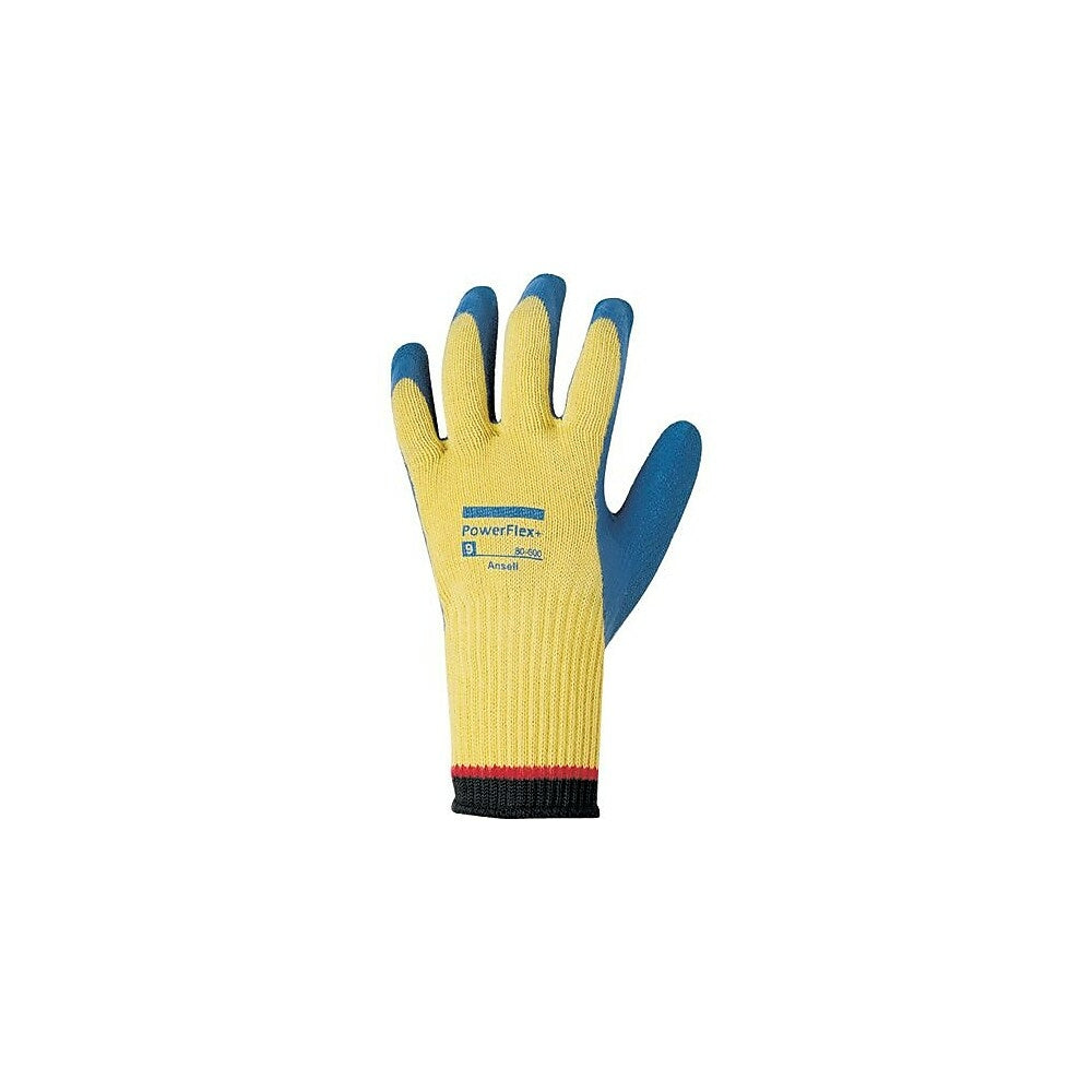 Image of Ansell Glove, Kevlar Liner, LatexPalm, Crinkle, Finish, 8, 6 Pack (103502)