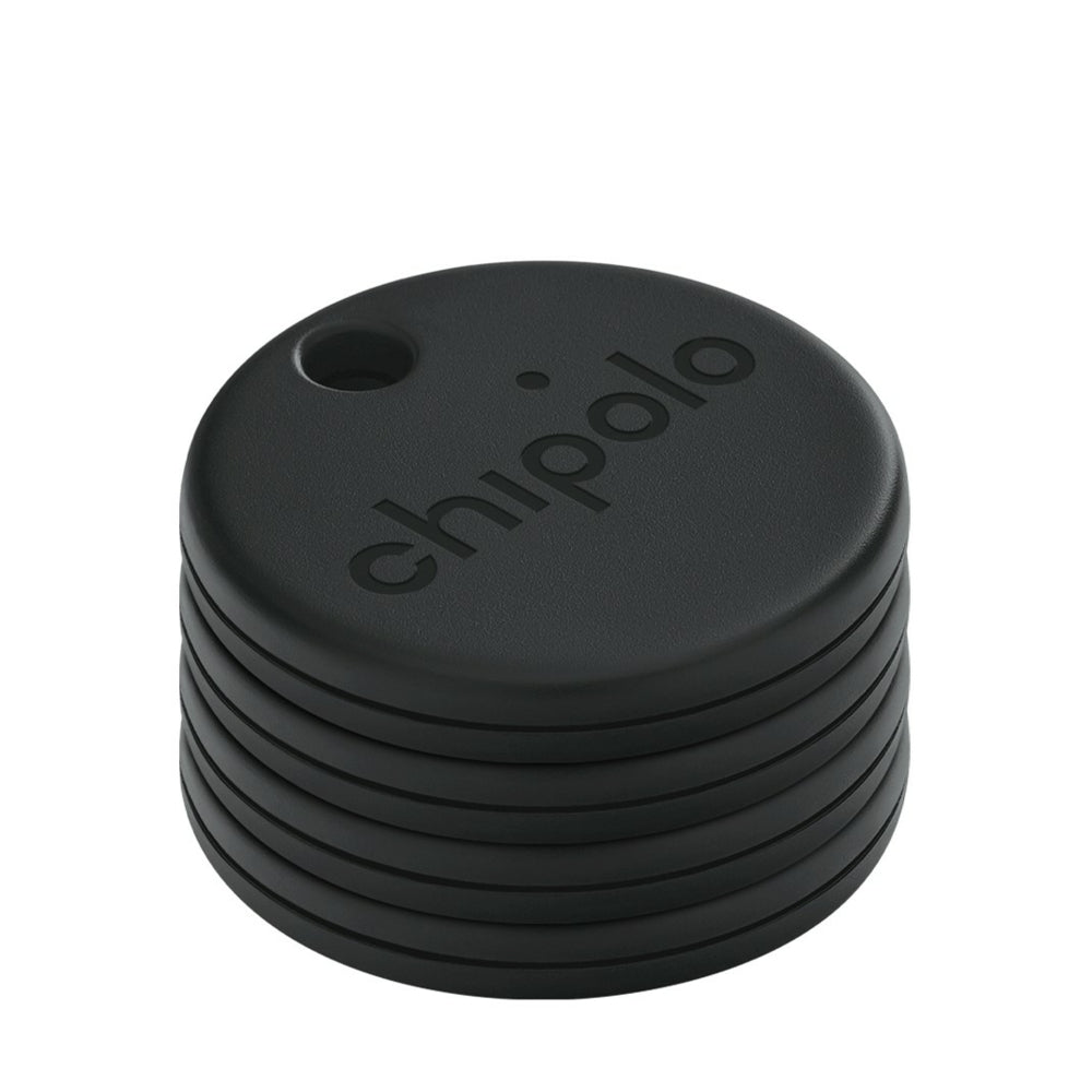 Image of Chipolo One Spot Bluetooth Item Finder - Black - 4 Pack