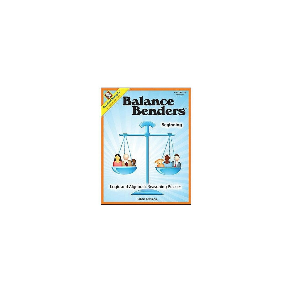 Image of The Critical Thinking Co Balance Benders Beginning, Grades 2 - 6 (CTB06701BBP)
