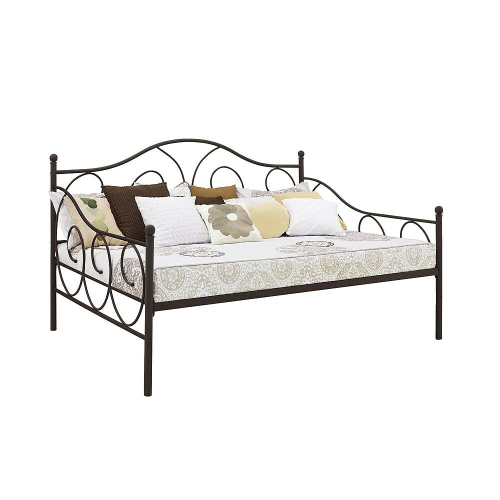 Image of DHP Victoria Full Size Metal Daybed Full - Bronze
