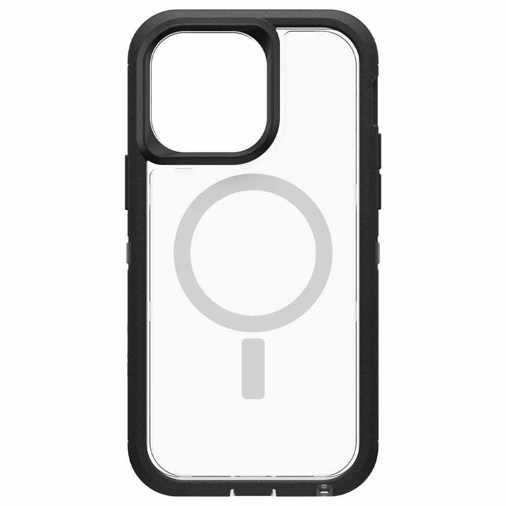 Image of OtterBox Defender XT Protective Case for iPhone 14 Pro - Black Crystal