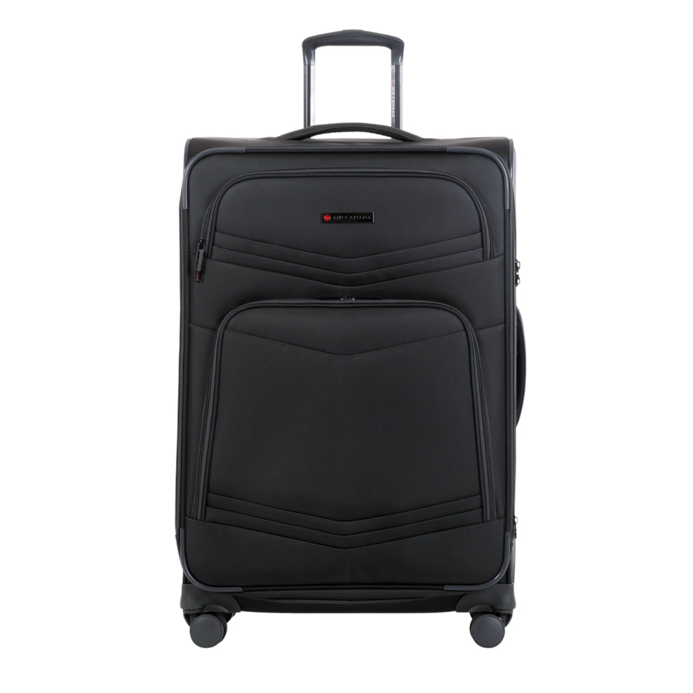 Image of Air Canada Central 28" Softside Spinner Luggage - Charcoal